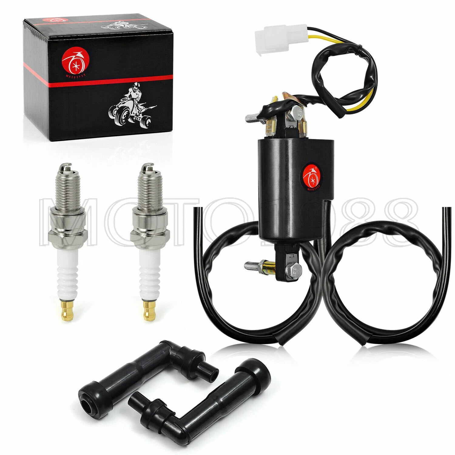 Ignition Coil Spark Plug & Cap for Honda CB250N (1978–1980)