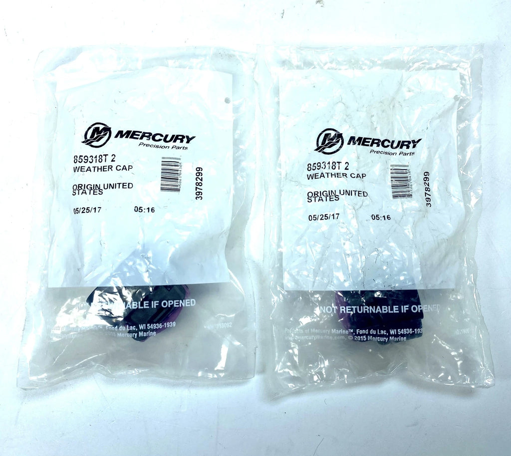 2X Weather Cap for Mercury 859318T2 (OEM)