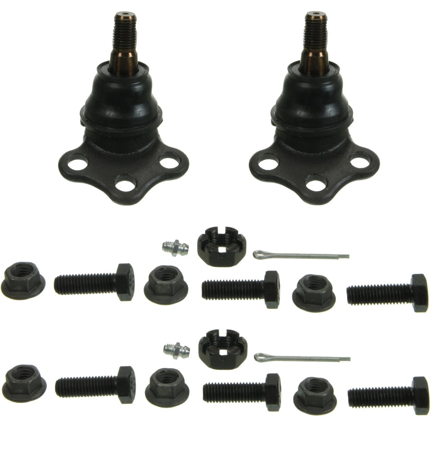 Set of 2 Front Upper Suspension Ball Joints Moog for Dodge Dakota Durango (1997–2004)
