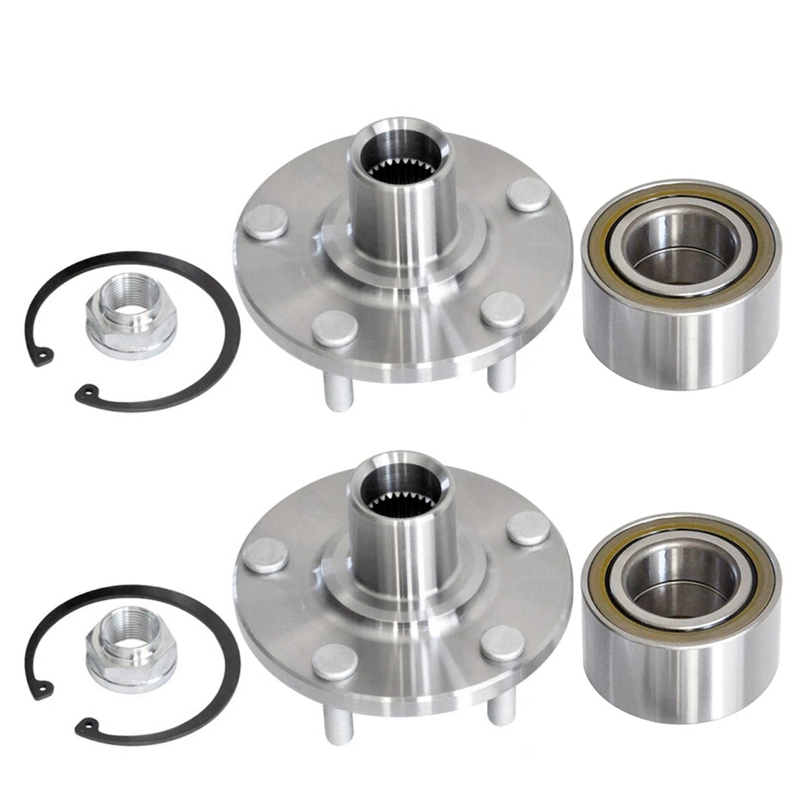 2pcs Front Wheel Bearing Hub 518509 for Toyota Avalon Camry Sienna ES300 (1995–2003)