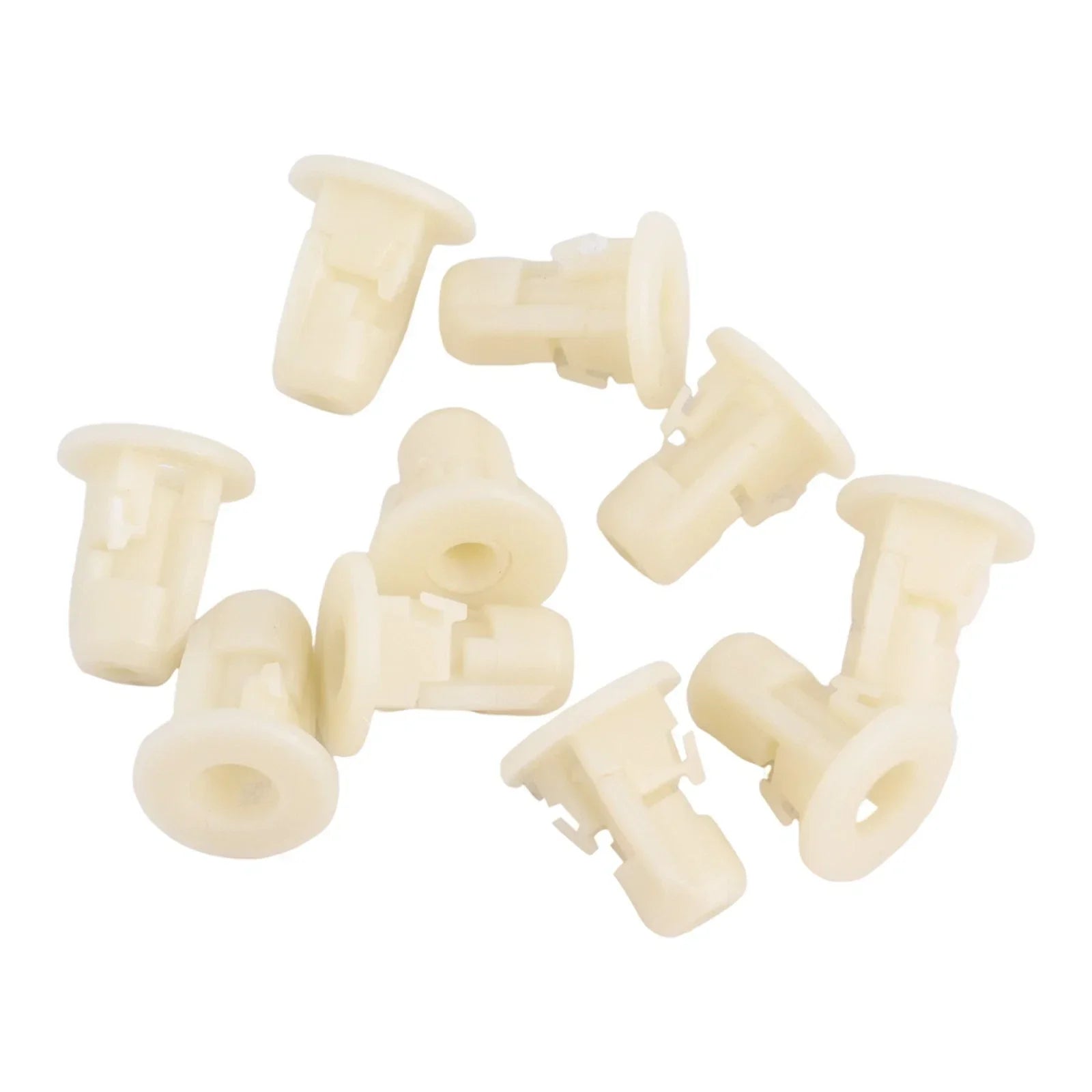 10 x Premium Plastic Under Cover Nut Grommet Trim Clips
