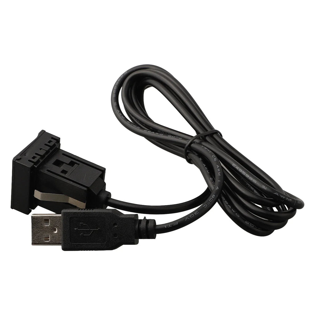 USB Dual USB Extension with Dust Cover