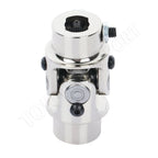 Chrome Universal Steering U-Joint Shaft for 3/4" DD X 13/16-36 Spline