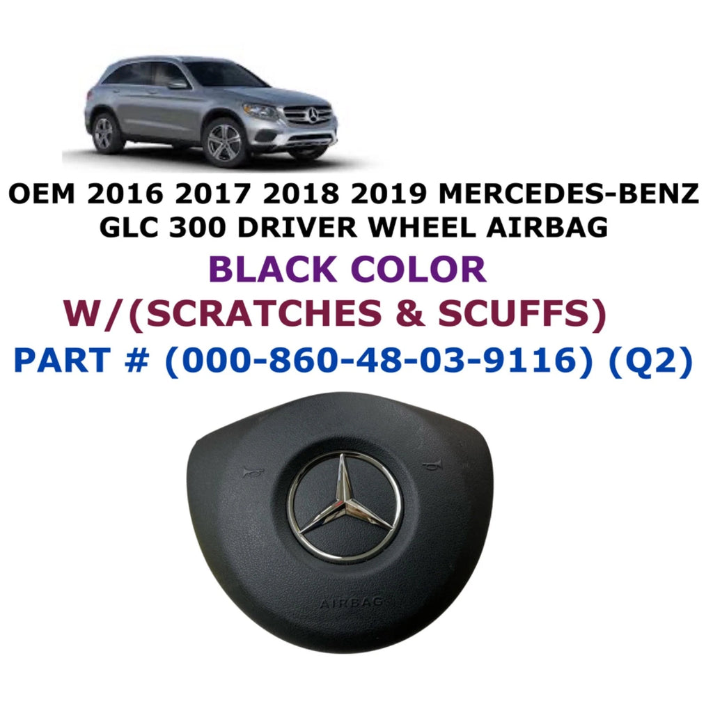 Driver Wheel Airbag for Mercedes-Benz GLC 300 (2016–2019) 000 860 48 03