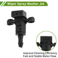Windshield Washer Nozzle & Hose Connector for Hyundai
