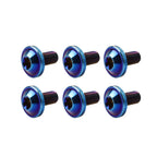 6pcs M5x30mm Alloy Torx Head Screws for Bike Motorcycle
