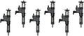 6X Fuel Injector 095000-5321 23670-E0140 for Hino N04C Diesel Engine (2004–2010)