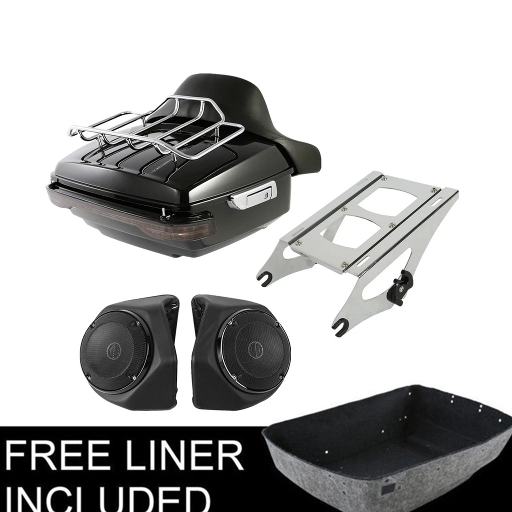 Trunk & Tail Light Speakers for Harley Street Glide (2014–2025)