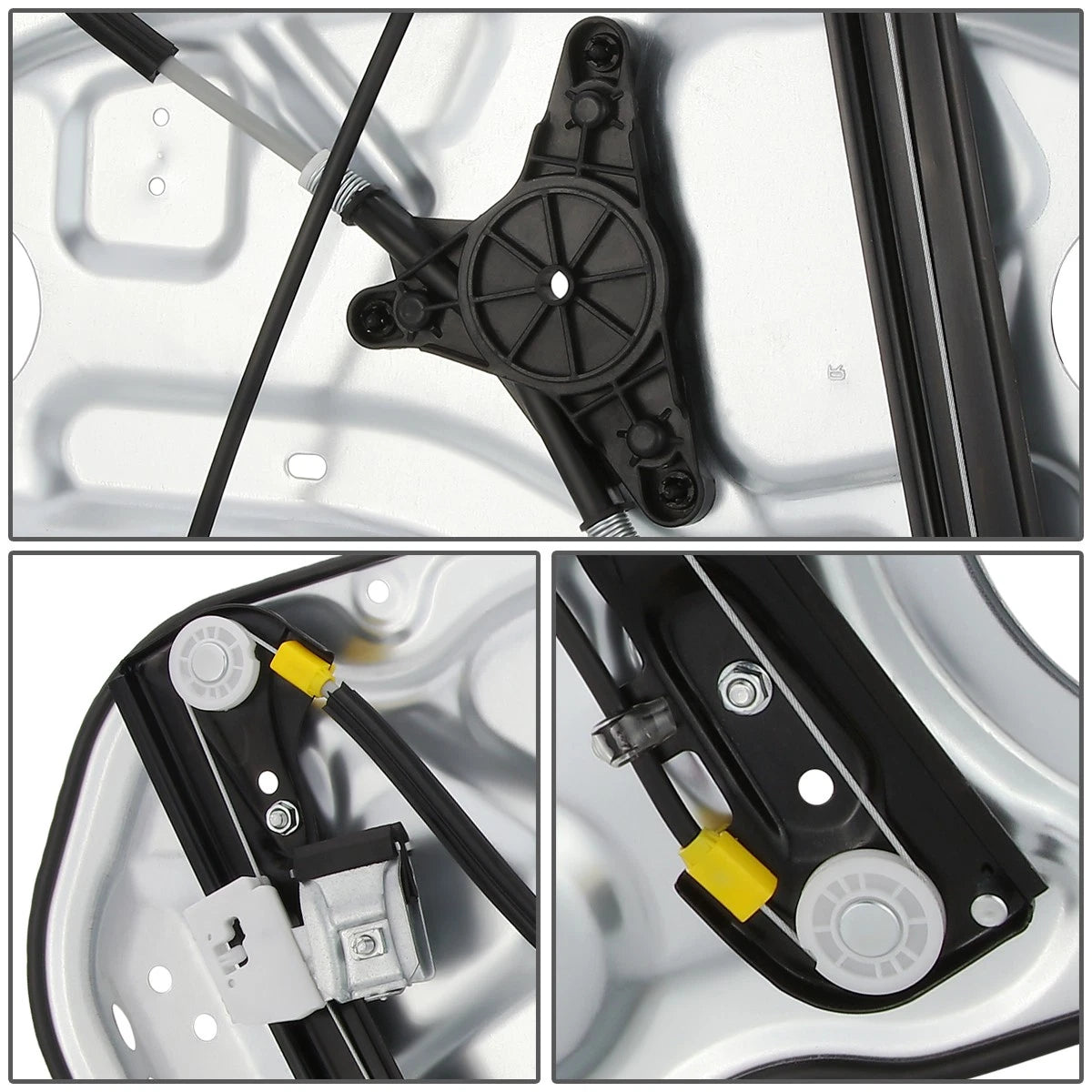Power Window Regulator w/Panel for Hyundai Elantra Hatchback (2009–2012)
