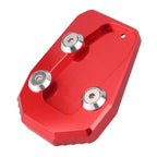 Kickstand Side Stand Extension Pad for Yamaha MT09 (2013-2016) Red