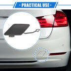 Tow Hook Eye Hole Cover Cap for BMW 3 F30 (2012–2015) Deep Gray
