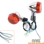 Front Turn Signal Lights for Honda Shadow Spirit Aero VT750 VT400 (04-07)
