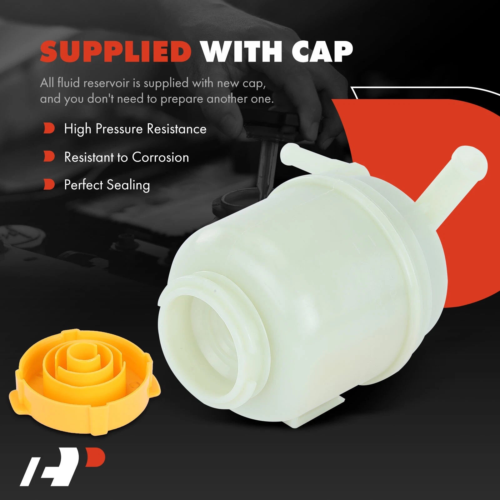 Power Steering Reservoir with Cap for Subaru Impreza (2002-2007)