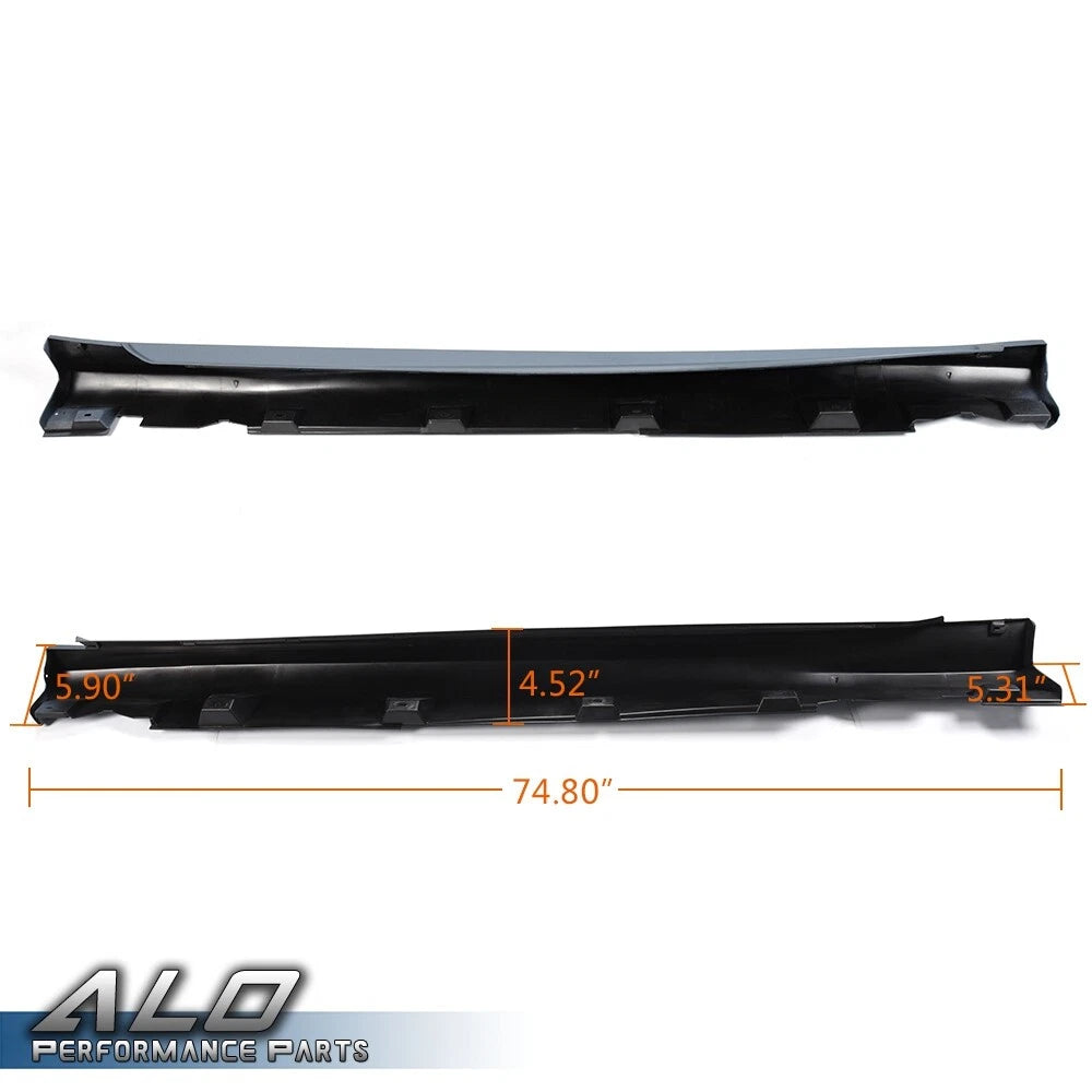 Rocker Panel Molding Trim for Ford Focus (2012–2017) Left & Right Side