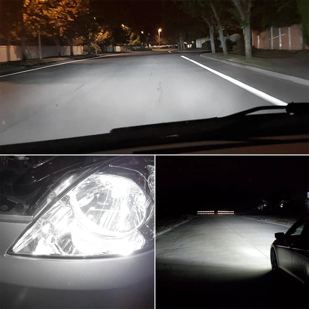 2X AUXITO H11 LED Headlight Kit for H11 (6000K White)