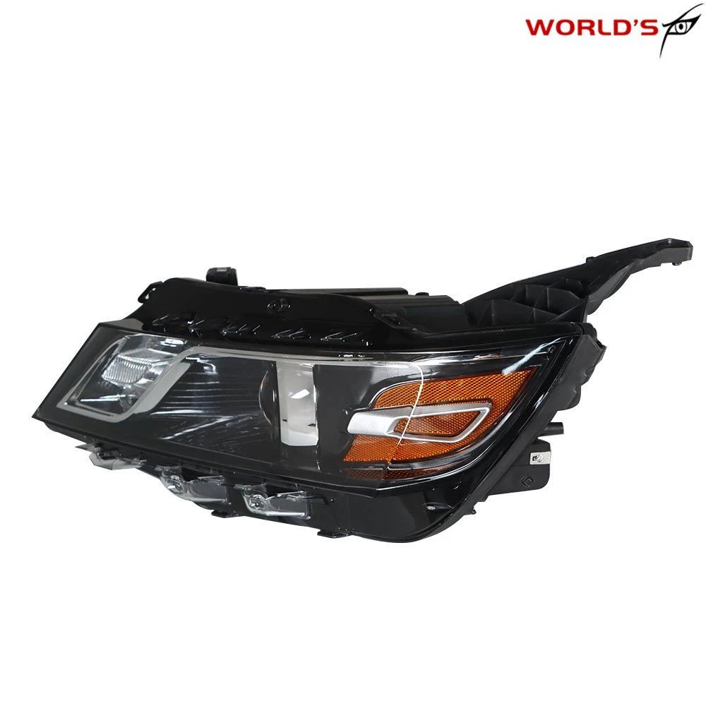Headlight Halogen for Chevrolet Impala (2015–2020) Black Housing Driver Side