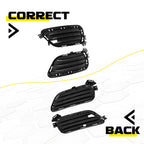 Front Bumper Cover Grill Set for BMW X3 F25 (2015–2017)