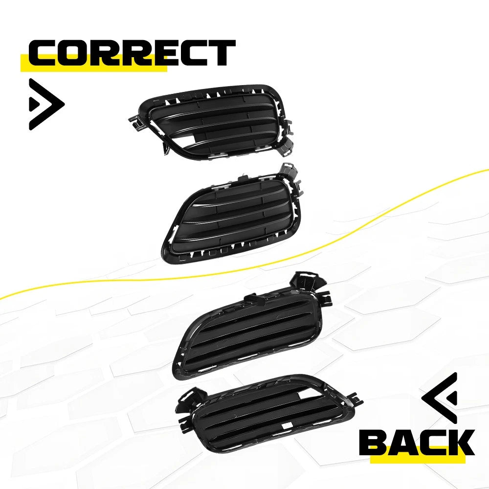 Front Bumper Cover Grill Set for BMW X3 F25 (2015–2017)