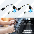 2X Light Wiring Socket Adapter No.22740620 for Chevrolet Cobalt (2005–2009)