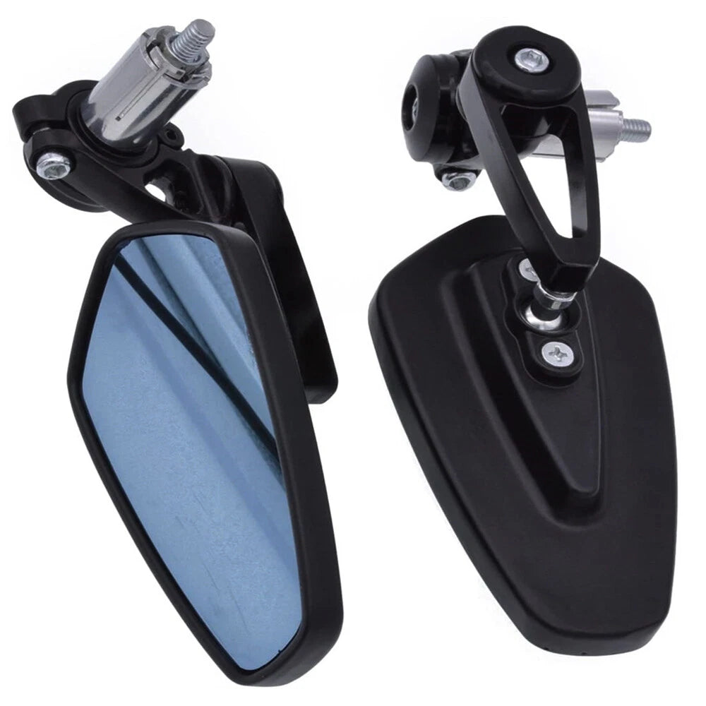 2X Bar End Rear View Side Mirrors for Kawasaki Z1000 Z900