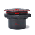 60mm Vent Air Outlet Rotating Round for Universal Car RV Bus ATV A/C