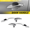2X Outside Exterior Door Handle for Acura MDX (2007–2013)