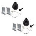 Set of 2 Axle Boot Kits Outer for Audi A6 A8 Quattro S6 (1995–2022)