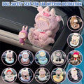 Cute Doll Mini Safety Seat Air Vent Clip for Car Interior (—)