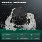Alternator for Toyota Previa/Estima 2.4L (2006) 23996 104210-4982