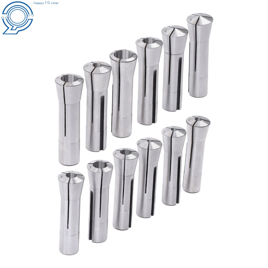 Collet Kit for R8 (1/8" to 7/8")