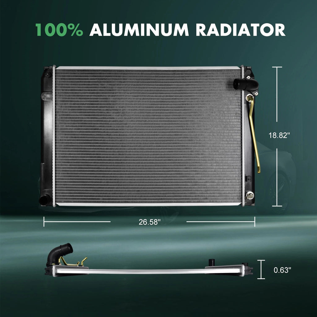 Aluminum Radiator for Toyota Sienna (2004–2006)