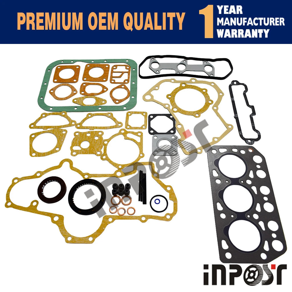 Full Overhaul Gasket Kit for Mitsubishi K3B (TU140 TU1500 TX1510 TX2160)