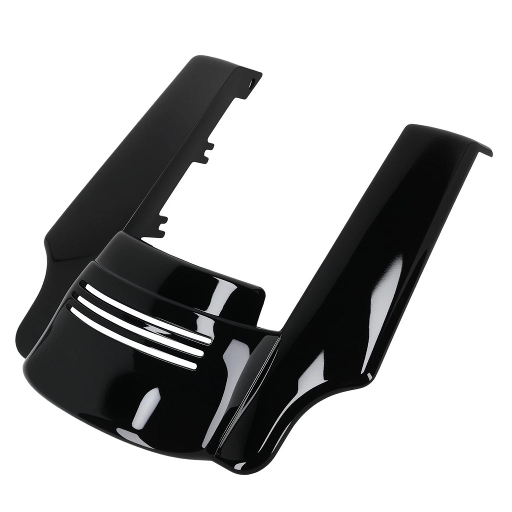 5" Black Rear Fender Extender for Harley Touring (2014–2023) ABS Plastic