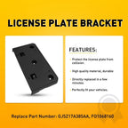 Front License Plate Bracket for Ford Escape (2007–2019) OEM 8L8Z-17A385-AA