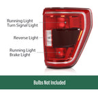Right Tail Light Brake Lamp for Ford F-150 XLT (2021–2023)