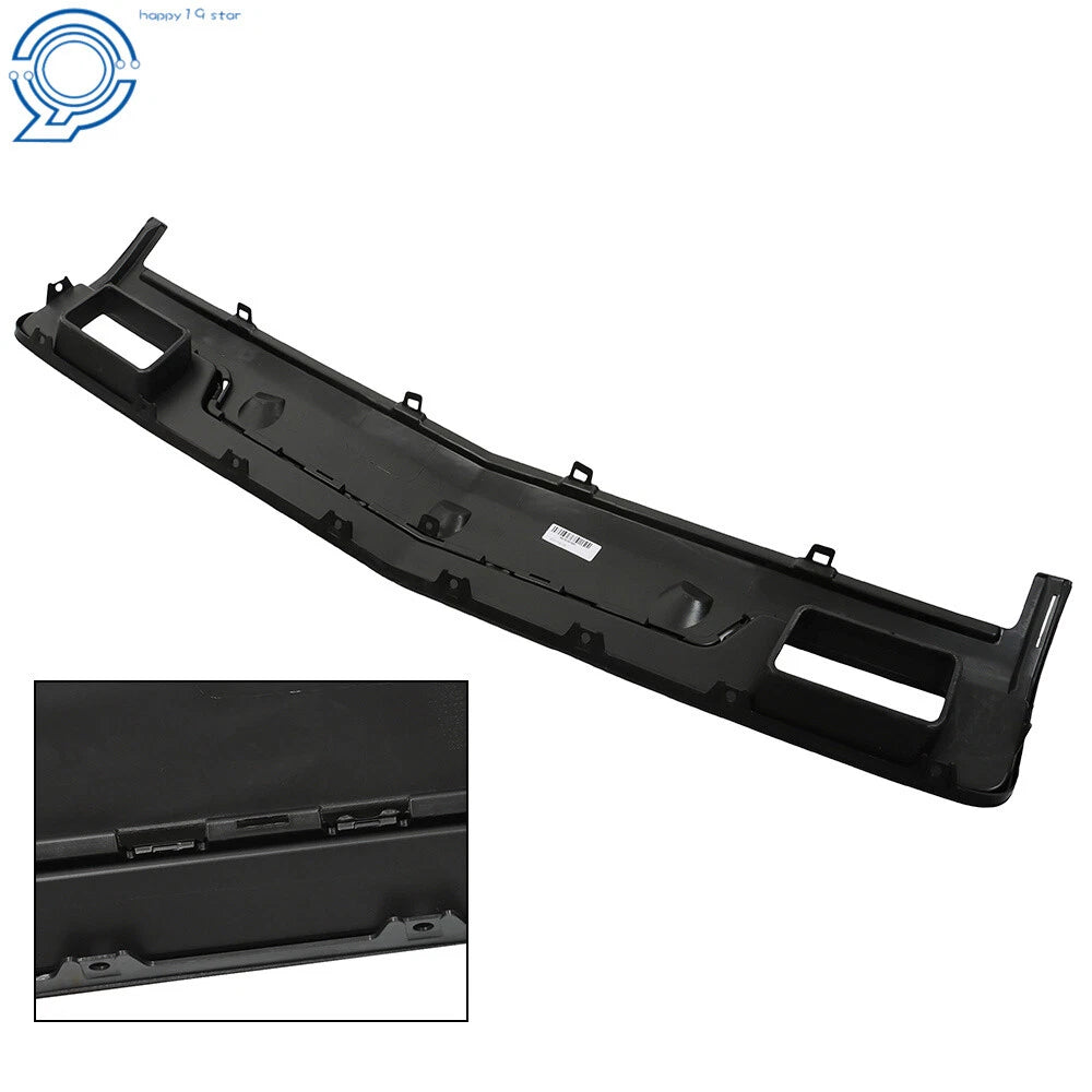 Front Bumper Filler Panel for Chevy GMC Silverado 1500 (2014-2015) Black