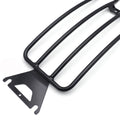 Black Steel Rear Fender Rack for Harley Touring FLH FLT (1997–2015)
