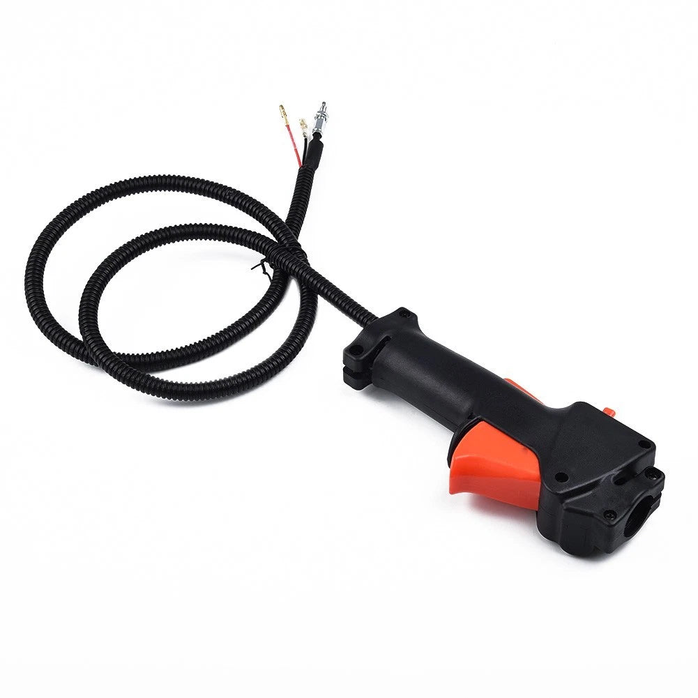 Throttle Switch for Brush Cutters and Trimmers (Injection Material, Black)