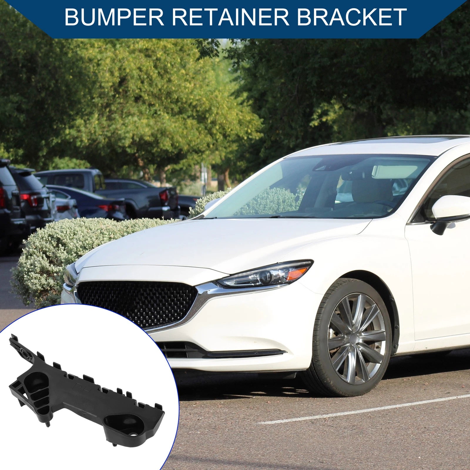 1pc Right Front Bumper Support Bracket No.GHP9500T1B for Mazda 6 (2014–2020)