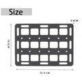 Tactical Molle Panel Car Headrest Gun Rack Storage for Vehicle