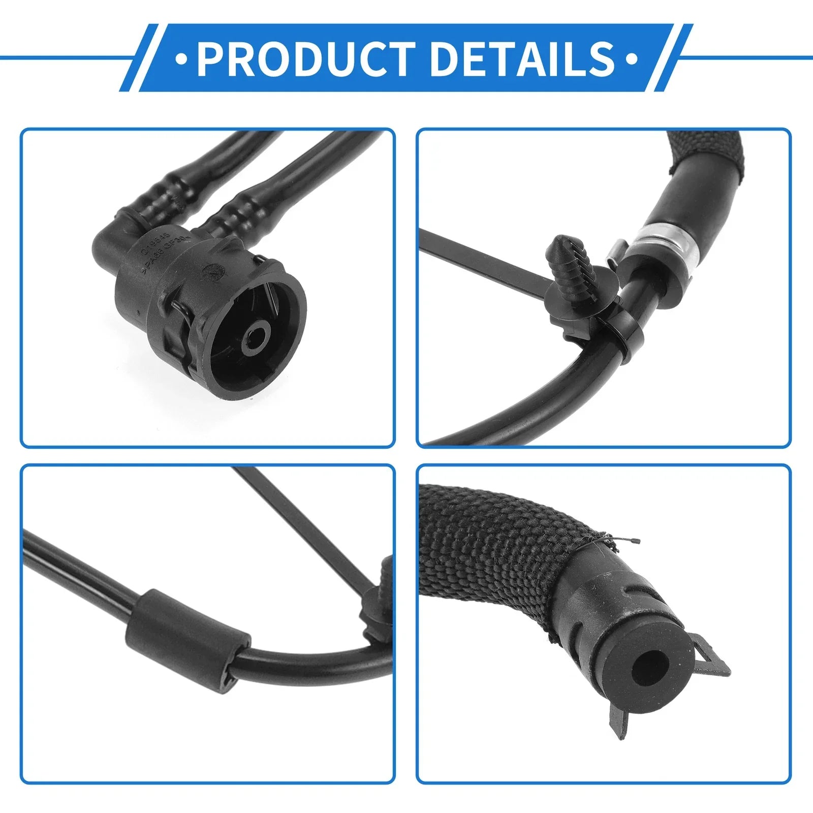 Engine Coolant Overflow Hose for Mercedes-Benz C300, C350e (2015-2018)