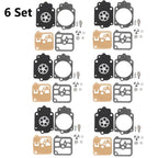 6X Carburetor Gasket Kit for Stihl Chainsaw (RK-34HK, RK-32HK)