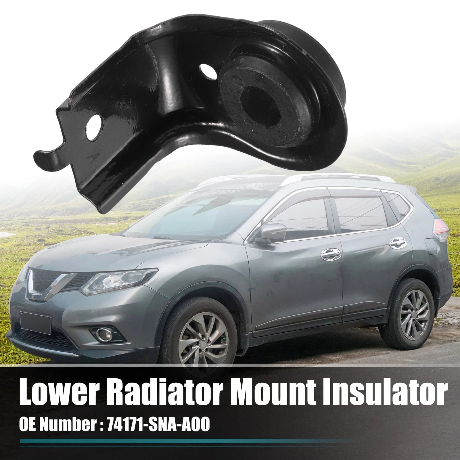 Upper Radiator Bracket with Cushion No.74171-SNA-A00 for Honda Fit (2009–2013)