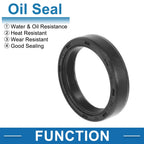 Set of 5 Oil Seal Rotary Shaft Seal for Various Models (25x32x7mm)