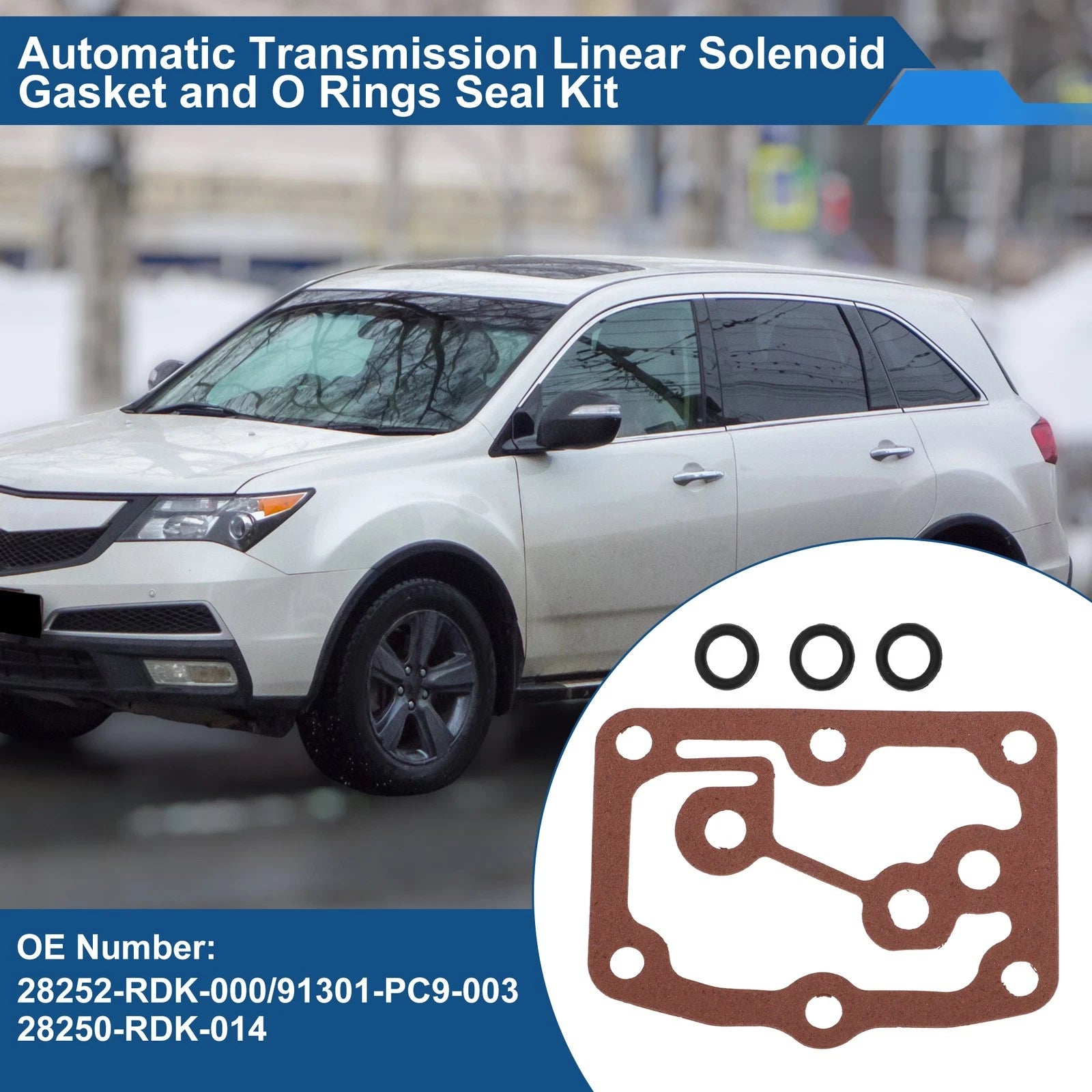 Transmission Single Linear Solenoid Valve Gasket for Acura MDX (2001–2006)