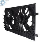 Dual Radiator & Condenser Fan Assembly for Jeep Compass (2007-2017)
