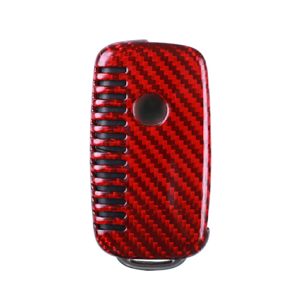Carbon Fiber Key Shell Cover for VW Golf, Jetta, Rabbit, Polo (2006-2014)