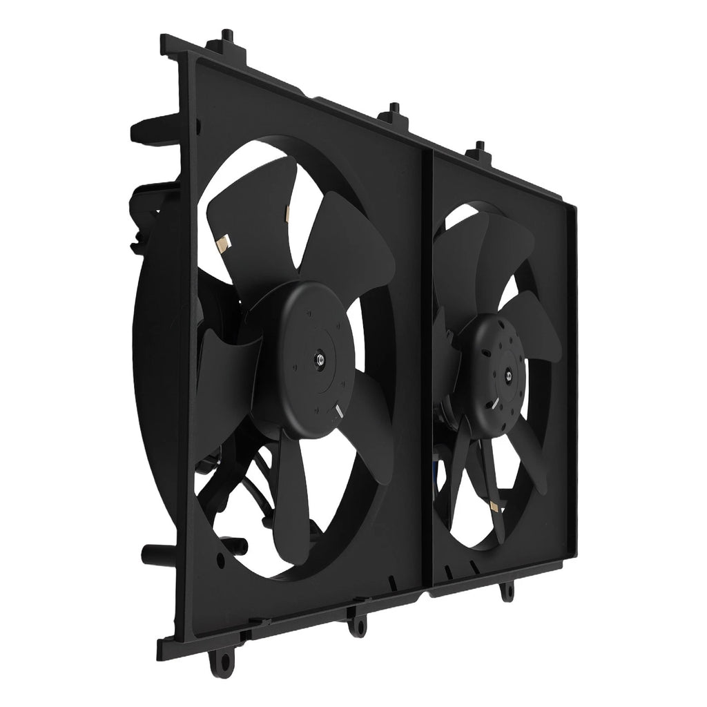 Dual A/C Radiator Cooling Fan Assembly for Mitsubishi Lancer 2.0L (2008–2017)