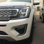 Fog Light Lamp Cover Trim  For Ford Expedition (2018-2021)