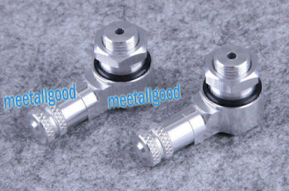 11.3mm Tyre Valve Stem Caps 90 Degree for Honda BMW Suzuki Kawasaki